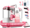 Nettoyeur canapé tissu, 16Kpa Shampouineuse Canapé 600W, Aspirateur Nettoyeur avec 500ml de Solution & 5 Accessoires, pour Tapis, Escaliers, Voiture