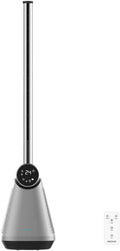 Cecotec Ventilateur Colonne EnergySilence 9890 Skyline Bladeless Dark 50 W, 39 Pouces, Contrôle Tactile, Télécommande, Minuterie jusqu'À 15 Heures