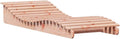 vidaXL Chaise Longue, Transat de Patio, Lit de Repos de Jardin, Bain de Soleil Piscine Terrasse Balcon, Moderne, Bois Massif de Douglas