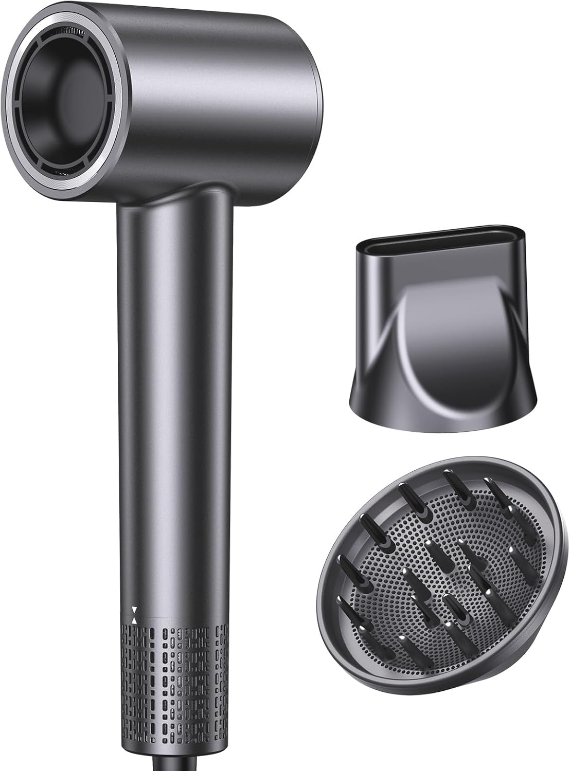 Bopcal Sèche Cheveux Professionnel Ionique, Séchage Rapide 170000 tr/min avec Diffuseur 891-M 01
