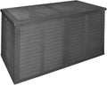 Well Home Coffre de rangement pour jardin XXL 750L - 155 x 66 x 80 cm