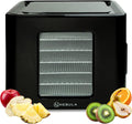 Nebula Déshydrateur Alimentaire, Contrôle Tactile LED, 400W, Température Réglable 35-70°C, Deshydrateur Fruits Et Légumes, Deshydratateur Alimentaire