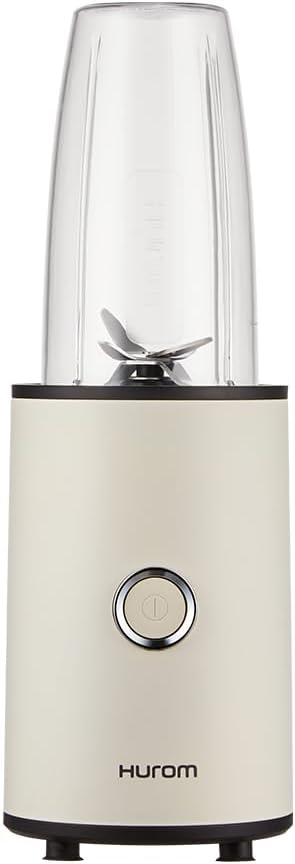 HUROM, Power Mixer, Technologie de mixeur puissant, sûr, 900 watts, sans BPA, Blanc Crème