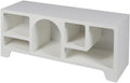 Fornord Meuble TV Blanc 5 niches Gallery