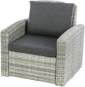 Hespéride - Fauteuil de Salon de Jardin Polynésia Havane