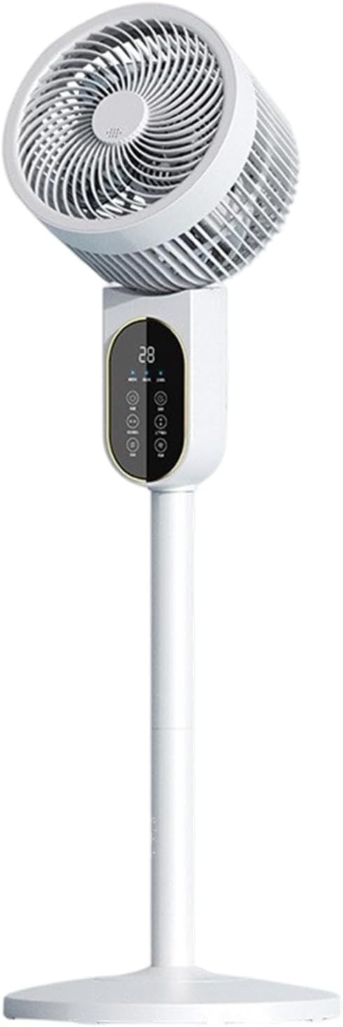 Générique Ventilateur sur pied USB triple ports oscillation silencieuse économique facile stable robuste débit puissant réglable design moderne