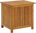 vidaXL Boîte de Rangement de Jardin Banc de Stockage Coffre de Rangement Outils de Jardinage Extérieur 60x50x58 cm Bois d'Acacia Solide
