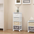 qohoio Armoire de Rangement 4 tiroirs Bois Armoire De Jardin Exterieur, Abri De Jardin, Meuble Exterieur Rangement