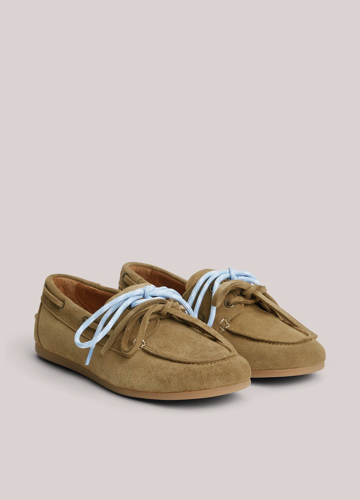 Chaussures bateau à lacets