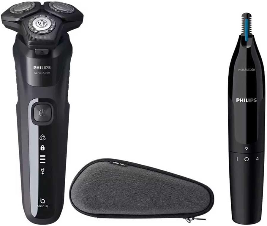 Philips SHAVER Series 5000 S5588/26 rasoir pour homme Rasoir rotatif Tondeuse Noir