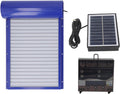 GLOGLOW Ouvre-Porte Automatique de Poulailler, Poulaillers et Cages, avec Minuterie Programmable et Affichage LED, Tôle de Fer pour Poulet, Canard