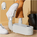 Sèche-chaussures électrique, sèche-chaussures pliable, sèche-bottes avec ventilateur chauffant, design pliable portable et minuterie