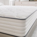 TXO Matelas 140x200 25 cm Épaisseur, Hybride Matelas à Ressorts ensachés, Durable et Antistatique Moyenne Ferme H3 Matelas en Design Ergonomique