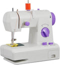 Machines à Coudre électroniques Machine À Coudre Électrique Multifonctionnelle Portative, Couture en Avant avec Manuel pour Les débutants