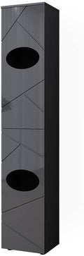 Vicco Armoire à Linge Irma, Anthracite, 37.2x192cm