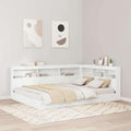 Générique Tête de lit de Rangement Blanc 140 cm Bois d'ingénierie, Meubles, Lits & Accessoires, Têtes et Pieds de lit, Blanc,39.1 KG,3335541