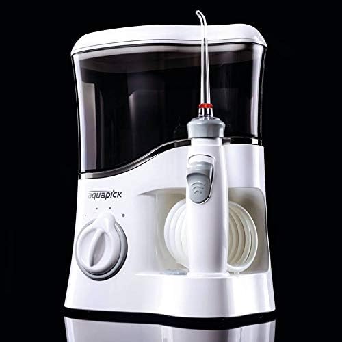 Aquapick Pro Care AQ300 Hydropulseur Dentaire Mobile Électrique Avec Jet d'Eau Puissant pour le Nettoyage des Dents