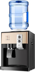Distributeur d'eau 3 pièces, Fontaine à Eau Chaude et Froide de comptoir pour la Maison ou Le Bureau, Installation Facile