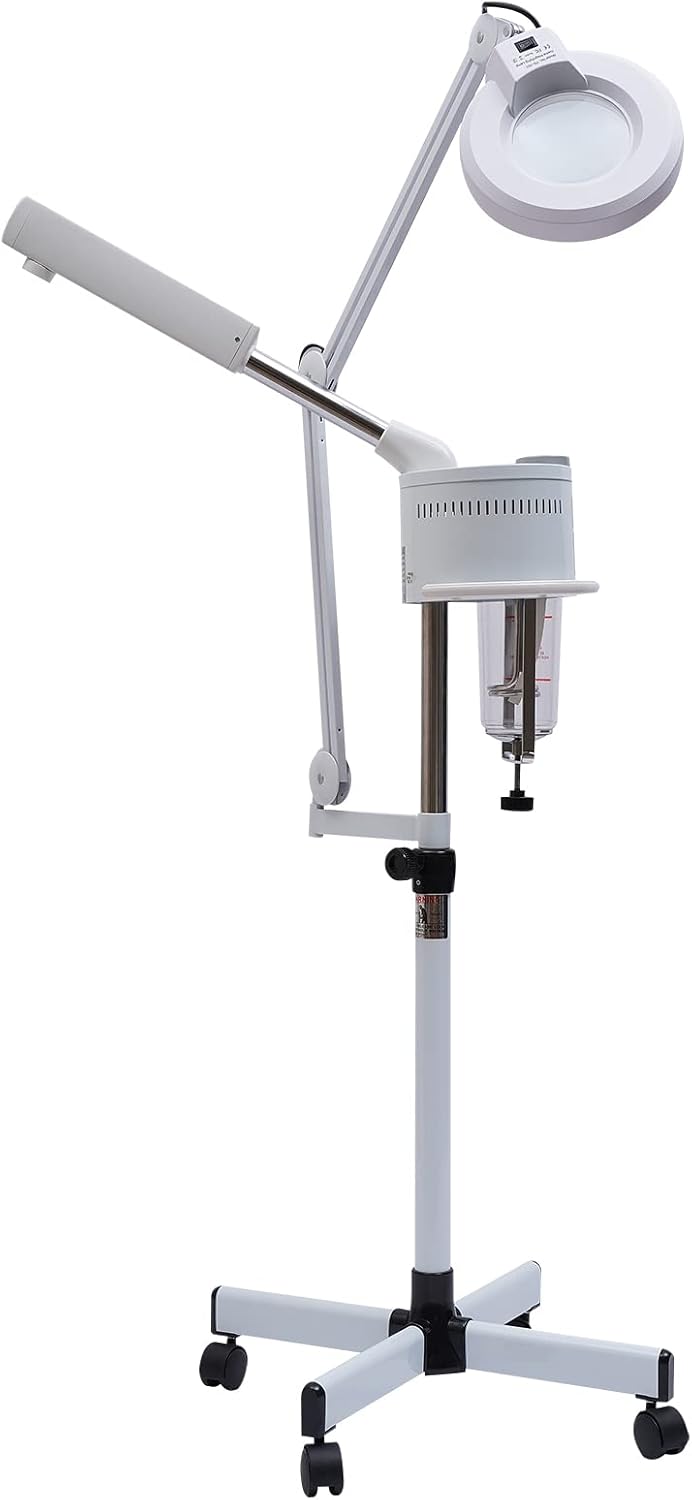 Royyalpa Appareil combiné 2 en 1 - Lampe loupe 5 fois - Pour spa et maison - Hydratant et soin de la peau