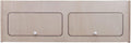 Armoire de Rangement en MDF Placard à Nourriture Accessoires de Cusine Vaisselle - 80cm x 25cm x 25cm