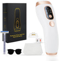 TZWM Appareil d'épilation IPL 3 en 1 (HR/DPL/MG), niveau salon 21J jusqu'à 6J/cm², 5 niveaux, flash ultra rapide