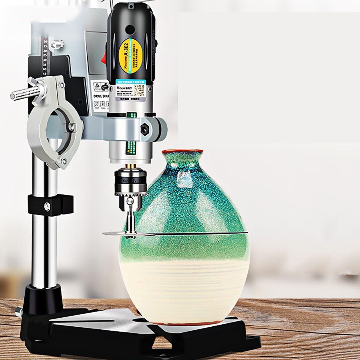 JOSBY Coupe-Bouteille en Verre électrique, Machine de découpe de Bouteilles multifonctionnelle, kit d'outils rotatifs Polyvalents, perçage, ponçage