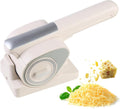 Râpe à fromage électrique sans fil, rechargeable automatique avec 2 tambours rotatifs, réduit le gaspillage alimentaire, idéal pour fromage, légumes