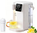 Distributeur d'eau chaude instantanée 3L, chaudière à eau avec 13 réglages de température, 3 options de volume et verrouillage, faible bruit