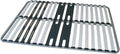 Promo Matelas Sommier Cadre Lattes Morphologiques - Gris - 140 X 190 Cm