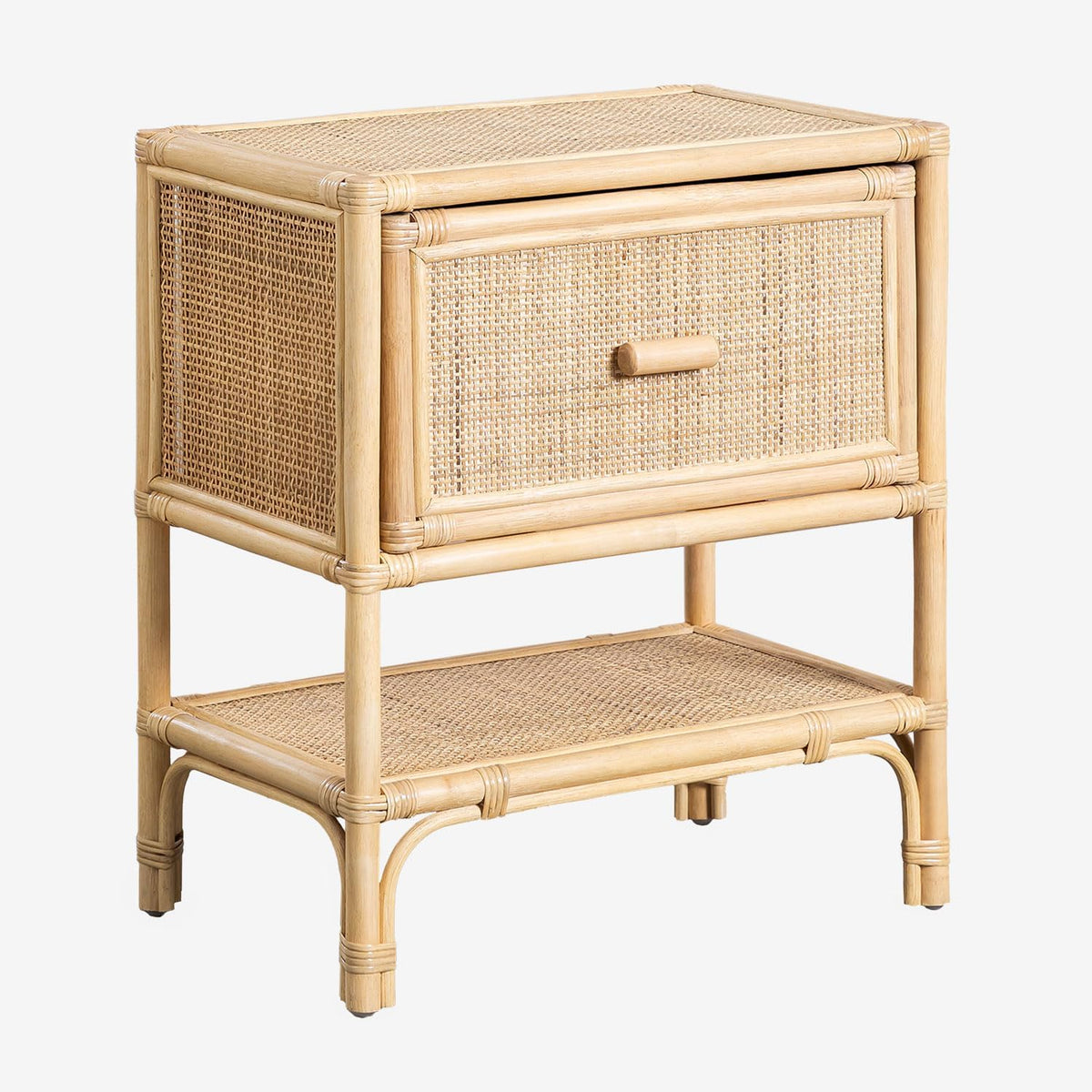SKLUM Table de Chevet en rotin Yivisc