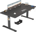 Bureau réglable en Hauteur - 160 x 80 cm - 3 Commandes à mémoire - Hauteur réglable - Grand Bureau Anti-Collision - Bureau d'ordinateur