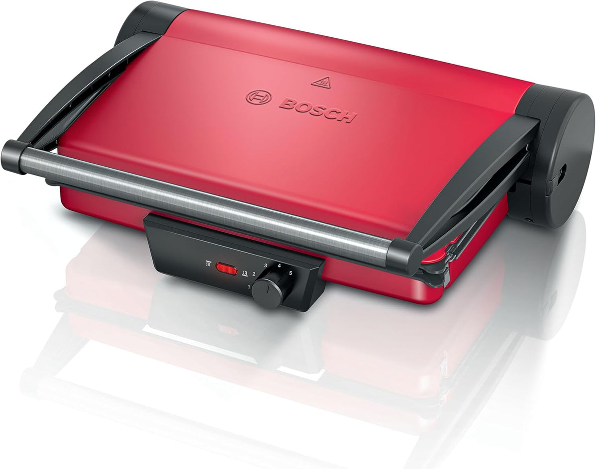 Bosch TCG4104 - Grill multifonction - rouge/ 2000 watts