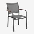 SKLUM Chaise de Jardin empilable en Aluminium Archer
