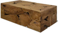 vidaXL Teck Véritable Table Basse Table d'Appoint Table de Canapé Bout de Canapé Meuble de Salon Salle de Séjour Maison Intérieur 90x50x30 cm Marron