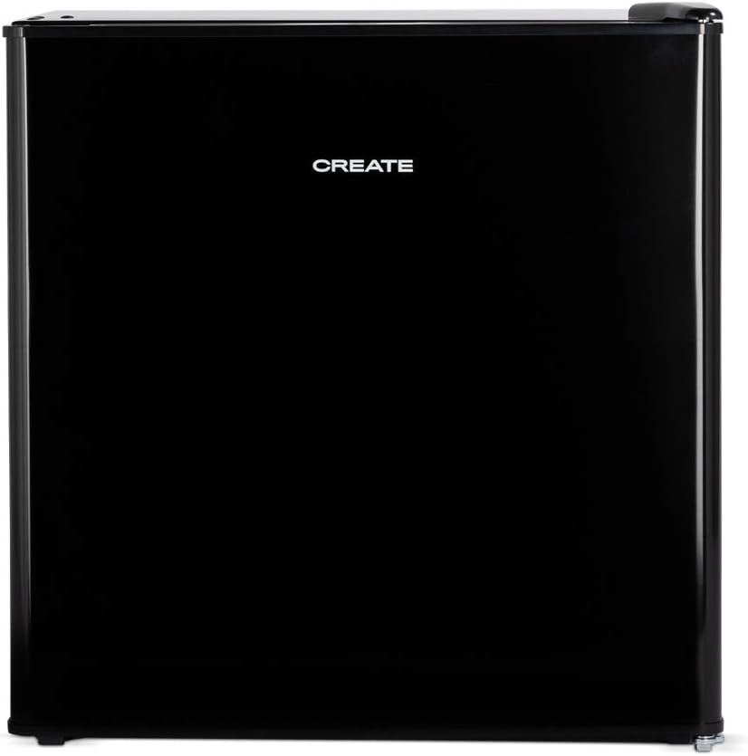 CREATE / FRIDGE MINIBAR/Réfrigérateur mini bar Noir/Porte reversible, basse consommation, ouverture porte 120º, 43L, 65W