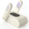 SYALEO Chauffe Sèche-Chaussures électrique avec Support Pliable réglable et minuterie, sèche-Chaussures Portable, sèche-Bottes