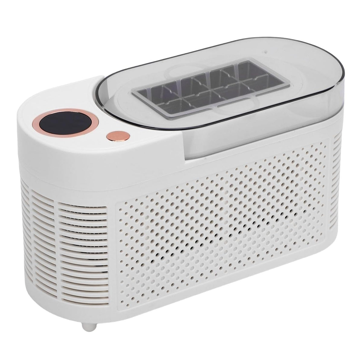 banapoy Machine à Glaçons Comptoir, 120W 8 Glaçons en 15 Minutes, Petite Portable pour Maison, Camping, Bureau, Bar, Voiture, Cocktails, Boissons