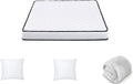 IZTOSS Matelas 140x200CM 14CM Epaisseur avec Couette Oreiller sous Vide.Mousse A Mémoire (140x200CM)