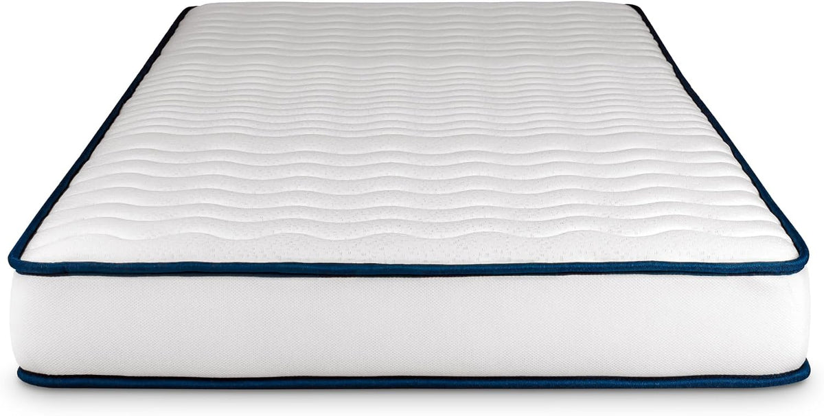 NATURALEX - Matelas 80x200 cm - Perfect Sleep Promo - Mousse à mémoire de Forme et Blue Latex - Confort Équilibré - 7 Zones de Couchage - Réversible